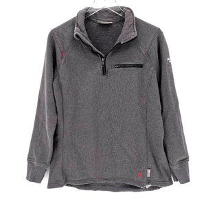 Ariat FR Rev 1/4 Zip Top CAT 2 Fleece Pullover Sweatshirt Womens Size Large